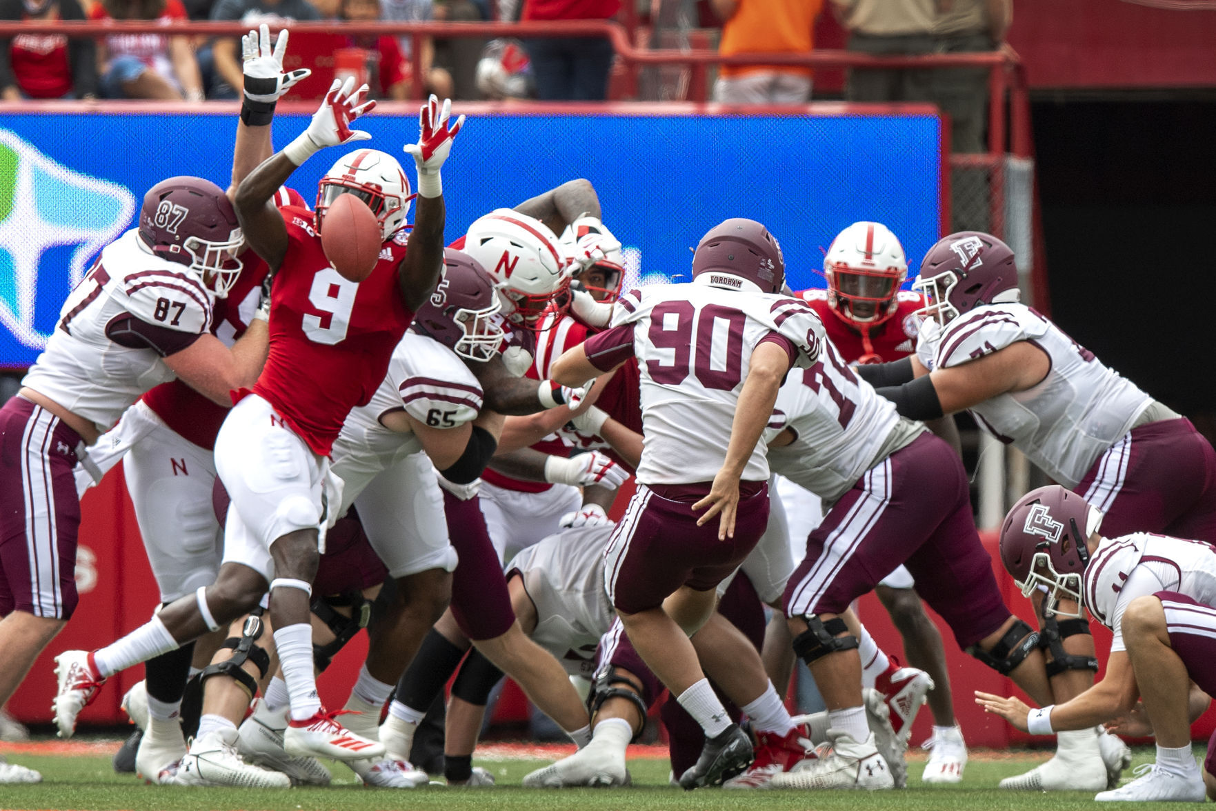 Fordham vs. Nebraska, 9.4
